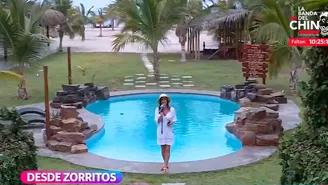 	Maju Mantilla presenta su hotel en Zorritos en exclusiva.