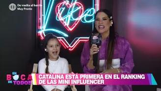 María Pía Copello: su hija Catalina lidera ranking de las mini influencer peruanas