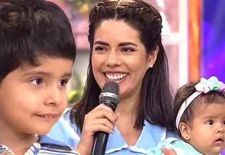 María Victoria Santana recibió conmovedora sorpresa de sus hijos en vivo