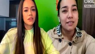 	Mayra Goñi y Marianita Espinoza tuvieron tenso en vivo.