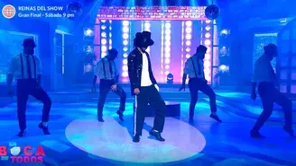 Noel Robinson, novio de Afrika Villanueva, se convirtió en Michael Jackson y bailó "Billie Jean"