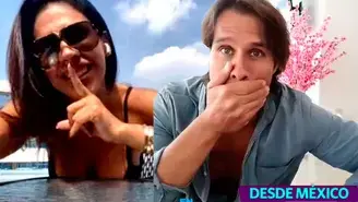 Miguel Arce reveló que Tefi Valenzuela tiene novio mexicano y ella "cortó" entrevista en vivo
