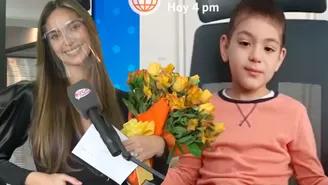Natalie Vértiz se conmueve con mensaje de su hijo Liam: "Espero que ya nazca Ricardito para ayudarte"