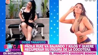 Paola Ruiz mostró su figura tras bajar 7 kilos