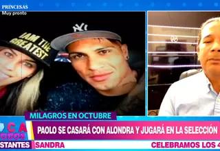 ¿Paolo Guerrero se casará con Alondra García Miró? Reinaldo Dos Santos habló al respecto