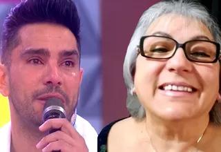 Rafael Cardozo rompió en llanto por tierna sorpresa de su mamá Marilda en vivo