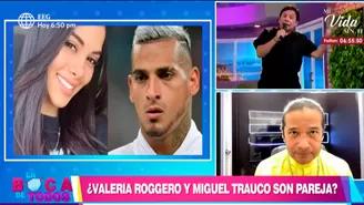 Reinaldo Dos Santos reveló si Valeria Roggero y Miguel Trauco son pareja 