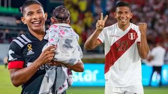 Edison Flores y su hija Alba, la cábala para sus goles con la selección peruana.
