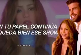 ¿Shakira confirma infidelidad de Gerard Piqué con la letra de "Te felicito"?