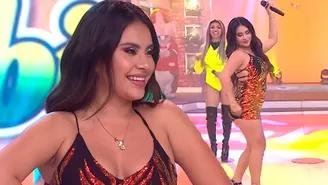 Thamara Gómez reapareció en TV y tuvo duelo de canto con Antonella Moretti