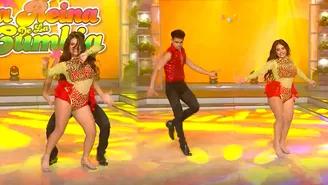 Thamara Gómez se robó todas las miradas bailando la cumbia "Mix Valentina"