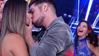 	Thamara Gómez y Dimas Isla se besaron