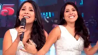 Tula Rodríguez se emocionó tras escuchar en vivo "Que levante la mano"