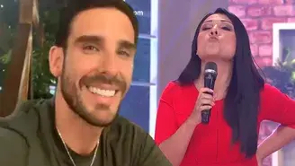Varo Vargas sorprendió a Tula Rodríguez y le pidió besos en vivo.