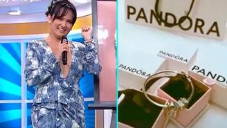 Daniela Darcourt luce en vivo exclusivo brazalete que le regaló Yoshimar Yotún.
