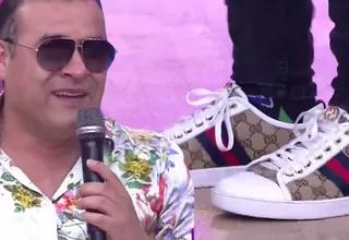 Zapatillas Gucci: Juan Carlos Orderique lució exclusivo modelo ¿cuánto cuesta?