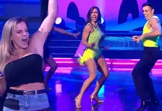 Alejandra Baigorria alentó así baile de Said Palao y Paloma Fiuza