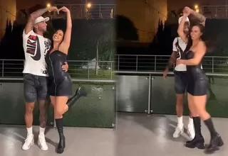 Angie Arizaga protagonizó romántico baile de TikTok con Jota Benz
