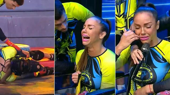 Paloma Fiuza rompe en llanto al sufrir fuerte lesión durante la competencia