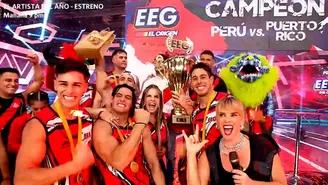 Esto es guerra Perú ganaron la copa a Guerreros Puerto Rico y así celebraron su triunfo