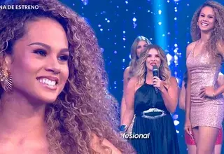 Johanna San Miguel protagonizó divertido momento al posar frente a Flavia Montes en Miss Perú