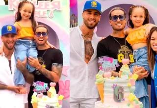 Jota Benz sorprendió a Khaleesi, hija de Jazmín Pinedo y Gino Assereto, durante su fiesta de cumpleaños