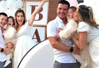 Korina Rivadeneira y Mario Hart celebraron el baby shower de su segundo hijo Marito