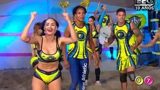 Leyla Chihuán y los Guerreros ganaron a los Combatientes en "Vóley Playa"