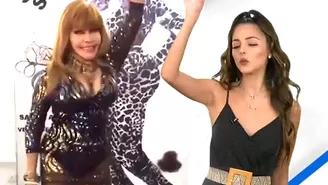 Luciana Fuster imitó el baile viral de la Tigresa del Oriente en TikTok