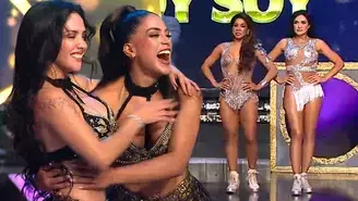 Rosángela Espinoza y Onelia ganaron duelo de baile a Michelle Soifer y Karen.