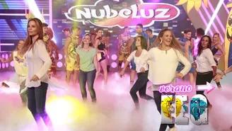 	Guerreros bailaron y disfrutaron del show de Nubeluz.