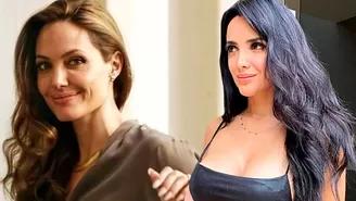 Rosángela Espinoza se emocionó al conocer a Angelina Jolie en plenas vacaciones