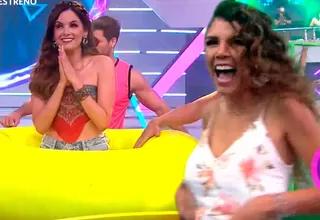 Thalía Estabridis ganó a Tracy Freundt durante divertido competencia de globos