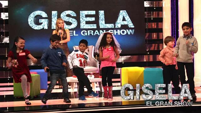 	Los ni&ntilde;os tomaron la palabra en Gisela, El Gran Show.