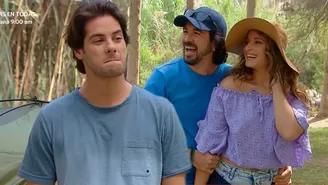 Sebastián se incomodó con Alonso y Verónica por arruinar campamento