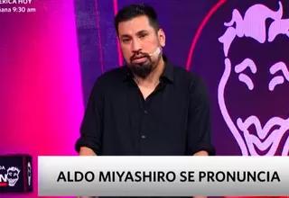 Aldo Miyashiro: "Me equivoqué, cometí un error que me acompañará toda la vida"