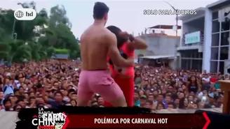 Carnaval Tarapotón genera polémica por contenido erótico