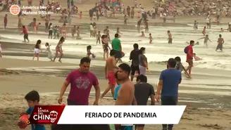Feriado en Perú: así se registraron las playas en Lima 