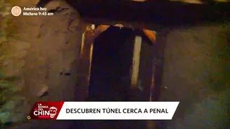 PNP descubrió misterioso túnel cerca al Penal Castro Castro
