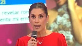 María Pía Copello se defendió así de criticas tras entrevista a Pamela Franco