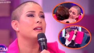 Natalia Salas llora y abraza a su madre por confesión sobre cómo venció el cáncer