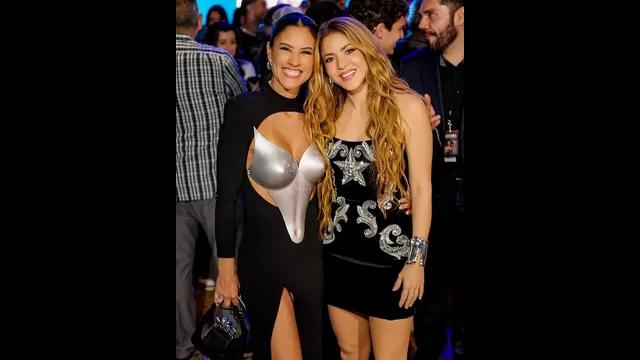 María Pía Copello y Shakira juntas en Miami. (Foto: Instagram)
