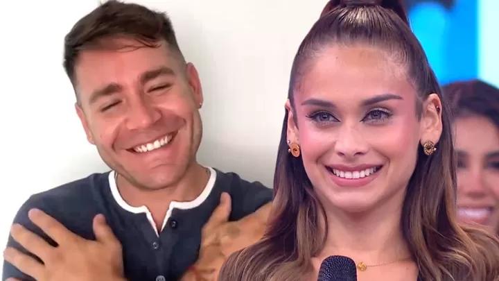 Pancho Rodríguez emocionó a su novia Nathaly Terrones con romántica sorpresa en vivo: "Eres la mejor" ""