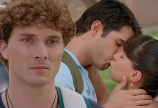 Doménico lloró al ver apasionado beso de Renato y Maricucha