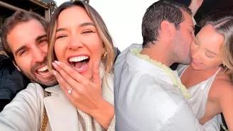 Alessandra Fuller y su novio Francesco Balbi anunciaron que se casarán: "Hasta más allá del infinito"