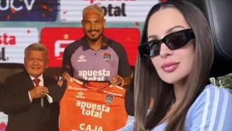 Paolo Guerrero: Ana Paula Consorte ignoró presentación del futbolista en Trujillo