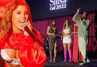 Yahaira Plasencia brilló en “Cumbre de la Salsa” junto a Sergio George en Colombia