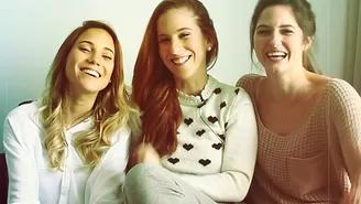 Maria Grazia Gamarra, Camila Zavala y Carolina Cano en divertida sesión de fotos 