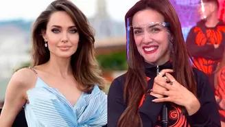 ¿Rosángela Espinoza quiere que la llamen "Angelina Jolie peruana" tras encuentro con la actriz?