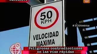 	Video: SOS Am&eacute;rica / Ten mucho cuidado cuando manejes por las calles de Lima